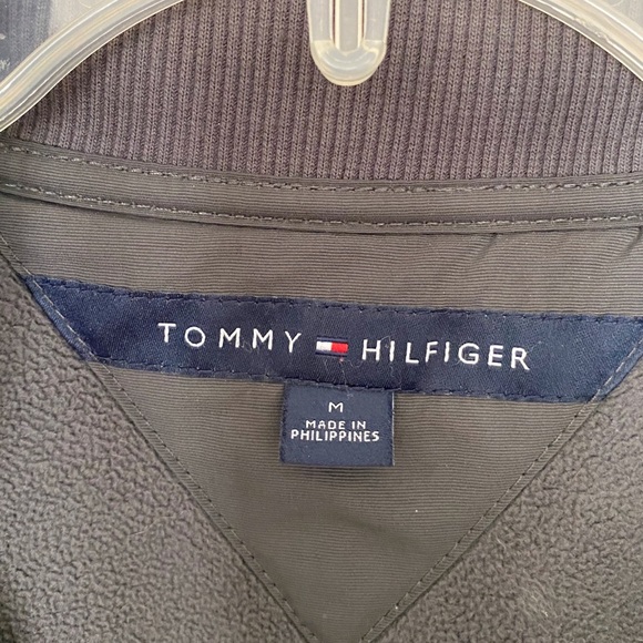 Tommy Hilfiger Jacket Gray & Navy Zip Up - Picture 5 of 10